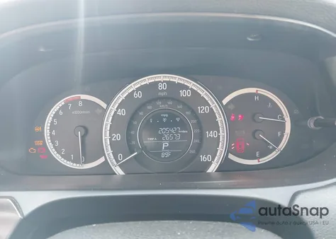 2016 Honda Accord Ex-L from USA, damaged, VIN 1HGCR2F80GA244720